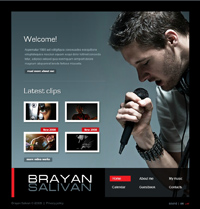 baixar música website template
